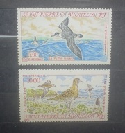 seria Mi 654 - 655 ** SAINT PIERRE MIQUELON PTAKI