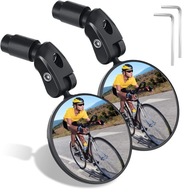 LUSTERKO ROWEROWE ROWERU WSTECZNE LEWE PRAWE LEKKIE DOBRA WIDOCZNOŚĆ 2 SZT.
