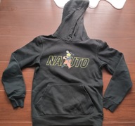 CROPP czarna bluza z kapturem r. XS Naruto