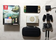 Oled Switch Zelda 256gb.Mod PicoFly ,METROID PRIME4 BEYOND, 9999 gier retro