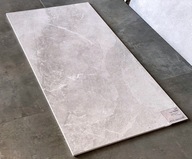 Twardy pogrubiony szary GRES z delikatną żyłą 120X60 PÓŁMATOWY - SUPER CENA