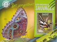 RŚA 2019 ** cena 14,50 zł kat.8€ (6) - fauna, motyle, blok