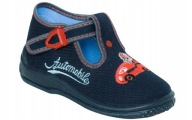 Kapcie dziecięce ZETPOL PATRYK GRANATOWY r. 18 nr 808