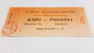 stary KSZO Ostrowiec - POLONIA Warszawa 24.09.1995