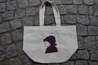 KAREN BLIXEN DENMARK TORBA SHOPPER Z DRELICHU MEGA DUŻA NOWA danish design