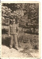 WEHRMACHT TRZECIA RZESZA -zdjęcie -ŻOŁNIERZ -mały format