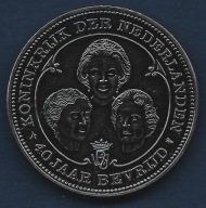 40 LAT WYZWOLENIA HOLANDII - MEDAL