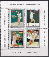 KRLD 1986 ** cena 6,90 zł kat.10€ - sport, tenis ziemny