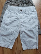 krótkie spodenki 2 szt 116 cm