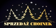 BANER PLANDEKA SPRZEDAŻ CHOINEK CHOINKA 100x50 c25h