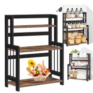 PÓŁKA REGAŁ KUCHENNY ORGANIZER BLAT NA ORGANIZER PRZYPRAWY BAMBUSOWA STOJAK