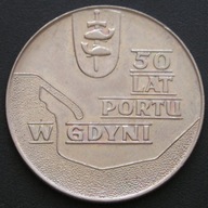 Polska 10 złotych 1972 - 50 lat Gdyni - stan 1/2