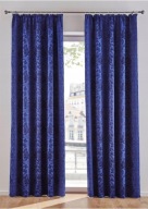 Zasłony zaciemniające termiczne taśma 300x270 szeroka kotara komplet 2 szt.