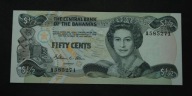 Bahamy Bahamas - banknot - 1/2 Dolar 1974 rok