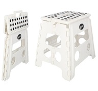 10X TABORET SKŁADANY BIAŁY 32CM ANTYPOŚLIZGOWY STOŁEK PODNÓŻEK 150KG