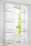 7630 ZASŁONY PANELOWE PÓŁPRZEZROCZYSTE + AKCESORIA KOMPLET 2 SZT 57 X 245