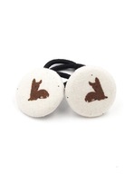 Momilio handmade Gumeczki do włosów Baby Animals sarenka pierwsze gumeczki