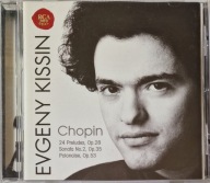 Evgeny Kissin Chopin 24 Preludes Sonata No.2 Polonaise Op.53 EX CD Irl