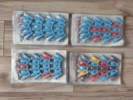 Stare spinacze do ubrań 4 opak. z czasów PRL