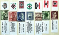 ZESTAW ZNACZKI STARE NIEMCY RZESZA HITLER 10