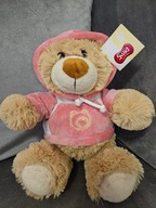 Smiki Miś Pluszowy Pluszak Maskotka Przytulanka Kremowy Walentynki 30cm