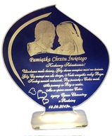 GRAWEROWANA PAMIĄTKA CHRZTU ŚW. LED CHRZEST