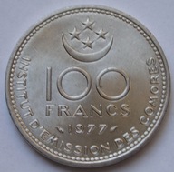 Komory 100 franków 1977 - stan 1/2