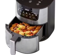 FRYTKOWNICA BEZTŁUSZCZOWA AIR FRYER LINBOX CZARNA