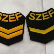 Naszywka wojskowa nowa