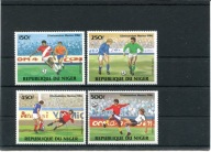 A50920) Pilka nozna-WM 86: Niger 908 - 911**