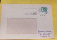 Niemcy.Koperta z obiegu. Kasownik Magdeburg. 02911