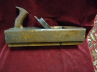 duży strug , hebel stolarski XIX w. anglia palisander