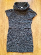 C&A sukienka melanż srebrna nitka 164 cm