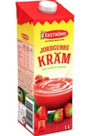 ekstroms JORDGUBBS KRAM 1000ml gotowy truskawkowy kisiel SZWEDZKI