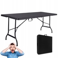 STÓŁ CATERINGOWY OGRODOWY SKŁADANY 180CM TURYSTYCZNY WALIZKA BANKIETOWY XXL