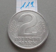 2 DEUTSCHE MARK 1957 roku literka A , NIEMCY