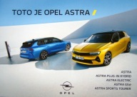 Opel Astra & GSe prospekt model 2023 rzadki