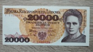 20000 zł 1989 seria P stan 1 (UNC)