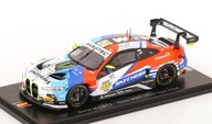 BMW M4 GT3 TEAM WRT #46 VALENTINO ROSSI 24h SPA 2024 1/43 SPARK SB799
