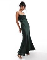 ZIELONA SUKIENKA MAXI DYG