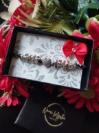 Bransoletka Serce Hematyt Walentynki Dzień Kobiet Prezent