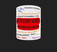 Niegrzeczny, grzeszny Kubek z błędami, prezent dla Nauczyciela Historii