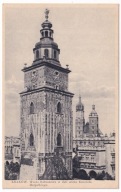 Kraków Rynek wieża ratuszowa lata 30