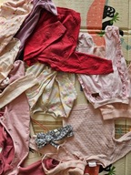 Zestaw ubrenek dla dziewczynki rozmiar 74