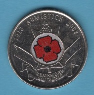 (2KA76) Kanada 25 centów, 2008