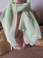 tanie apaszki! apaszka długi szeroki szalik przezroczysty-140cm/60cm