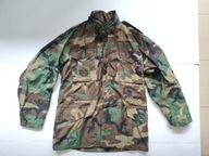 Kurtka M65 Mundur US Army Medium Long Woodland naszywki Airborne