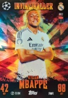 MATCH ATTAX EXTRA 2024/25 2025 LIMITED INV 2 INVINCIBALLER MBAPPE REAL