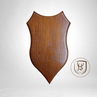 Deska pod poroże daniela, dąb, 28,5x18cm