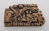 Znaczek, odznaka, blacha zlotowa, motocyklowa No.2194